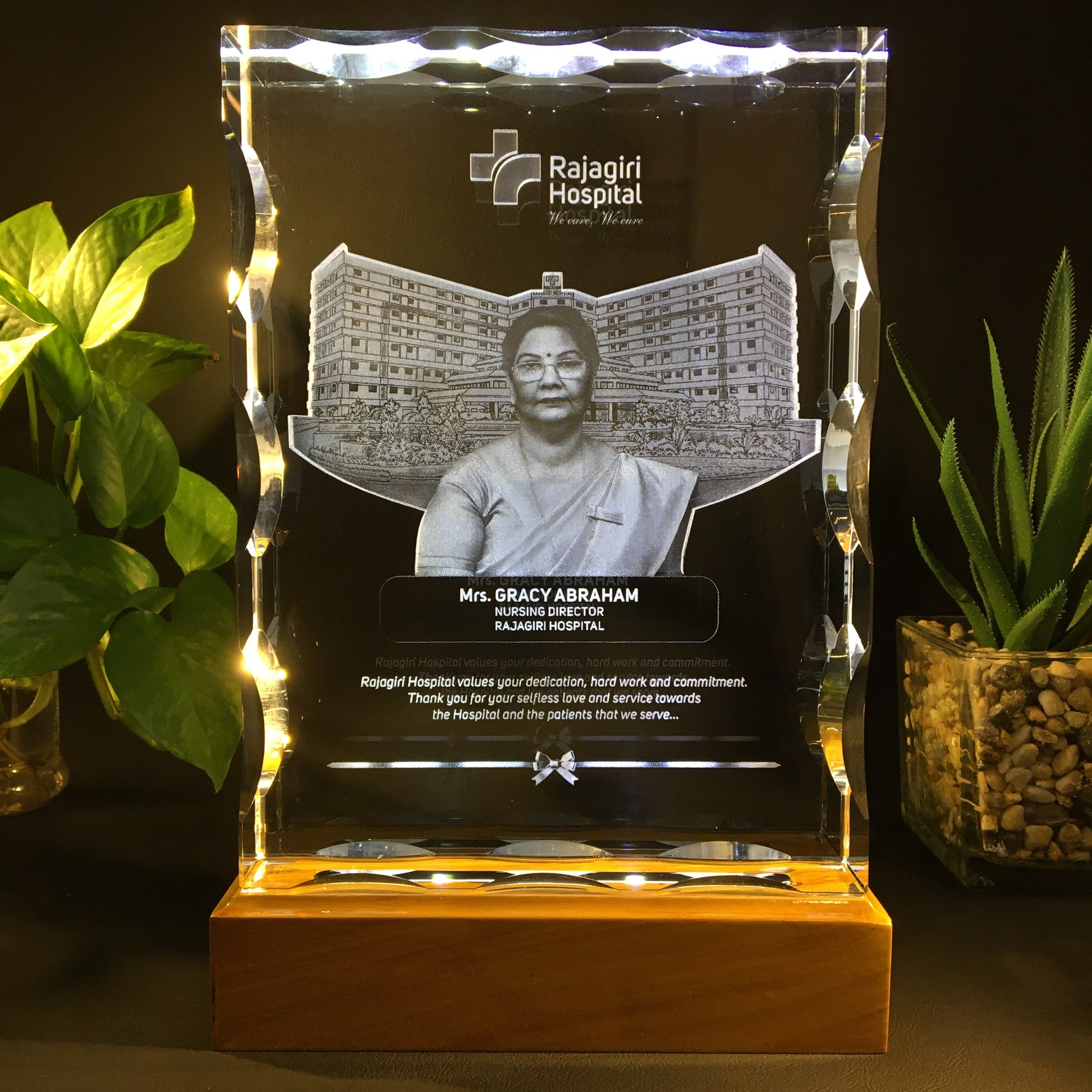 Premium 3D Crystal Memento
