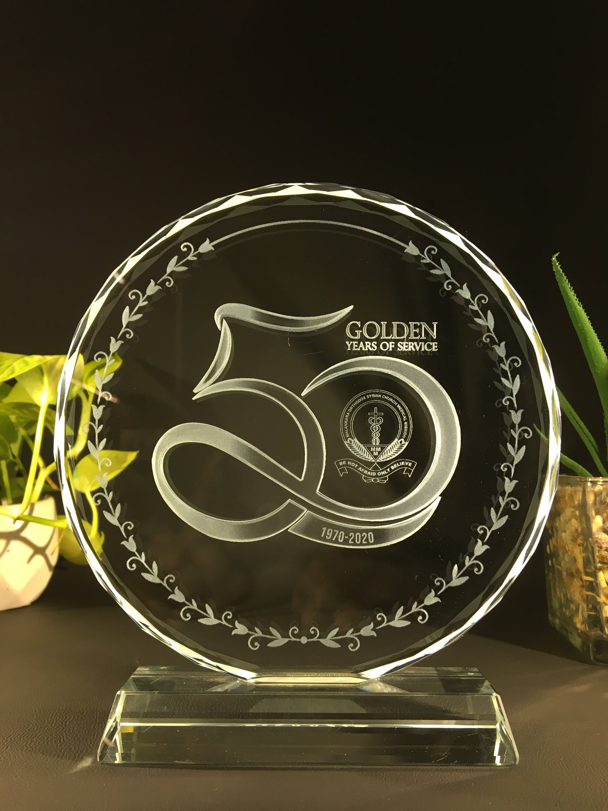 Premium Crystal Memento -Best for Corporate award