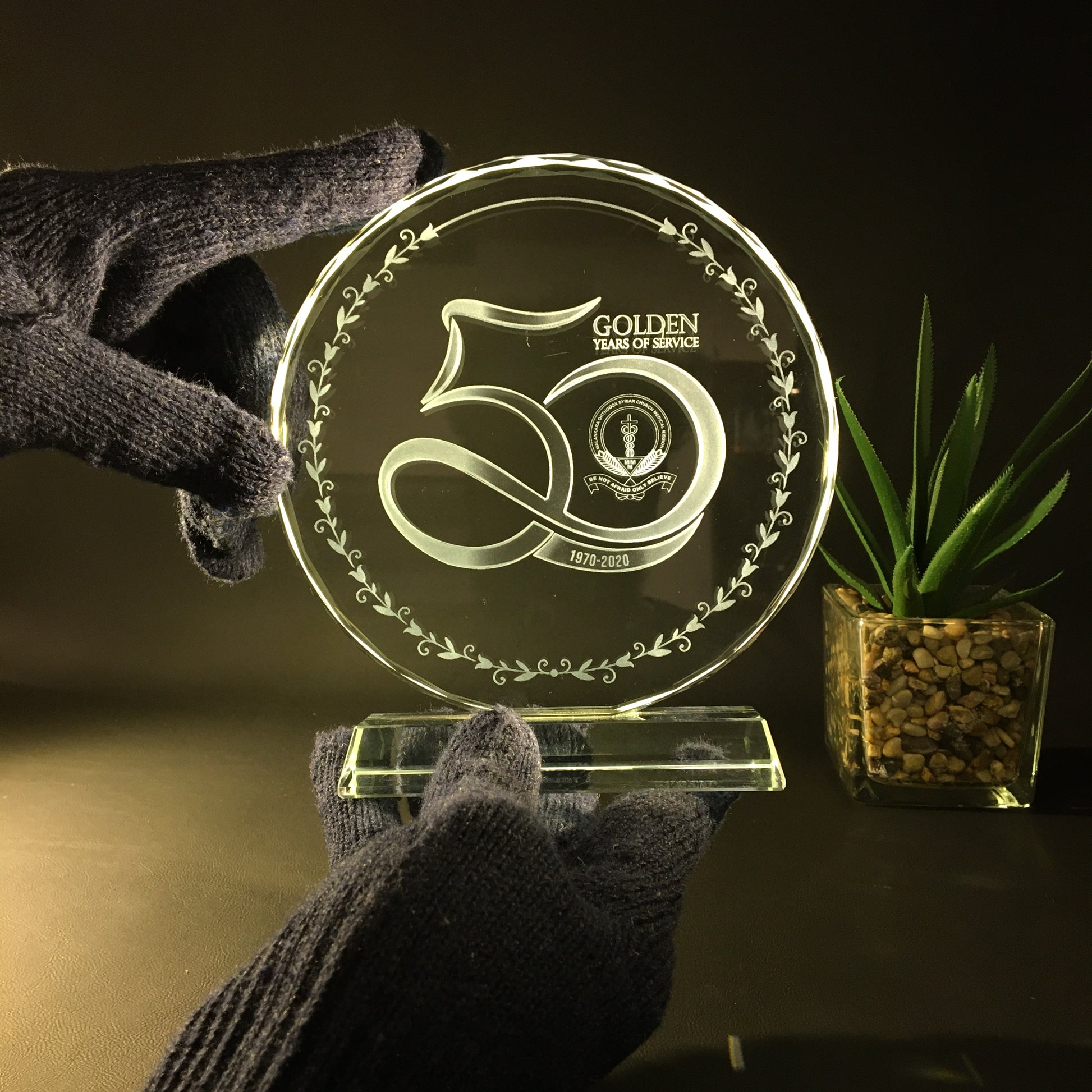 Premium Crystal Memento -Best for Corporate award